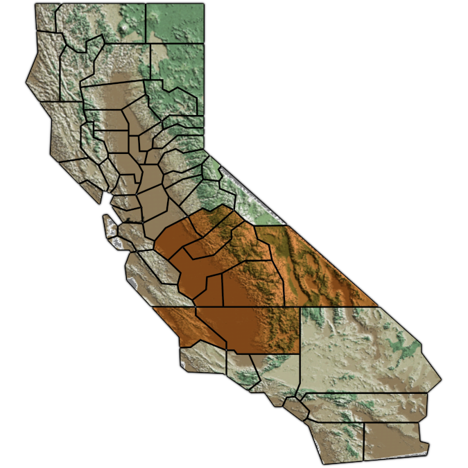California ICAC Map
